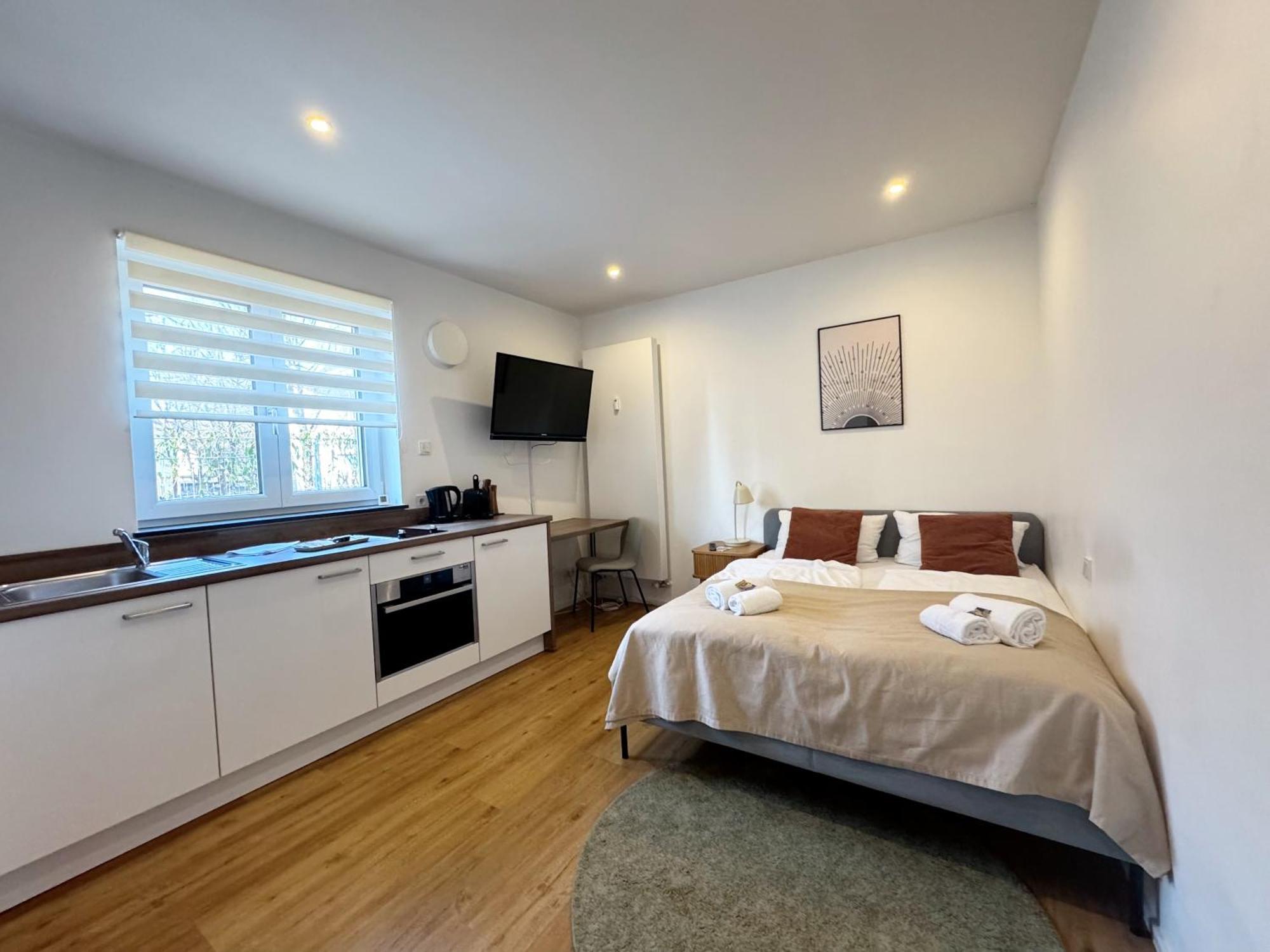 Ma Suite - Smart Apartment 2P - City Center Augsbourg Extérieur photo